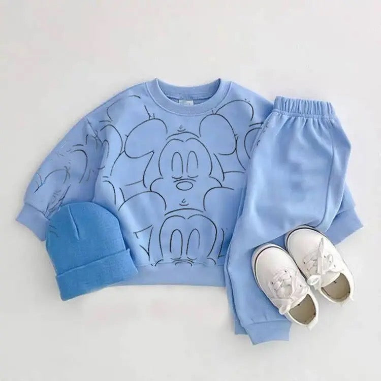 Baby & Toddler Mouse Sweatshirt Outfit Hippo Boutique