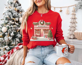 Bookstore christmas Sweatshirts Hippo Boutique