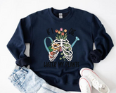 Women’s Crewneck Sweatshirts - If I Die Water My Plants Hippo Boutique