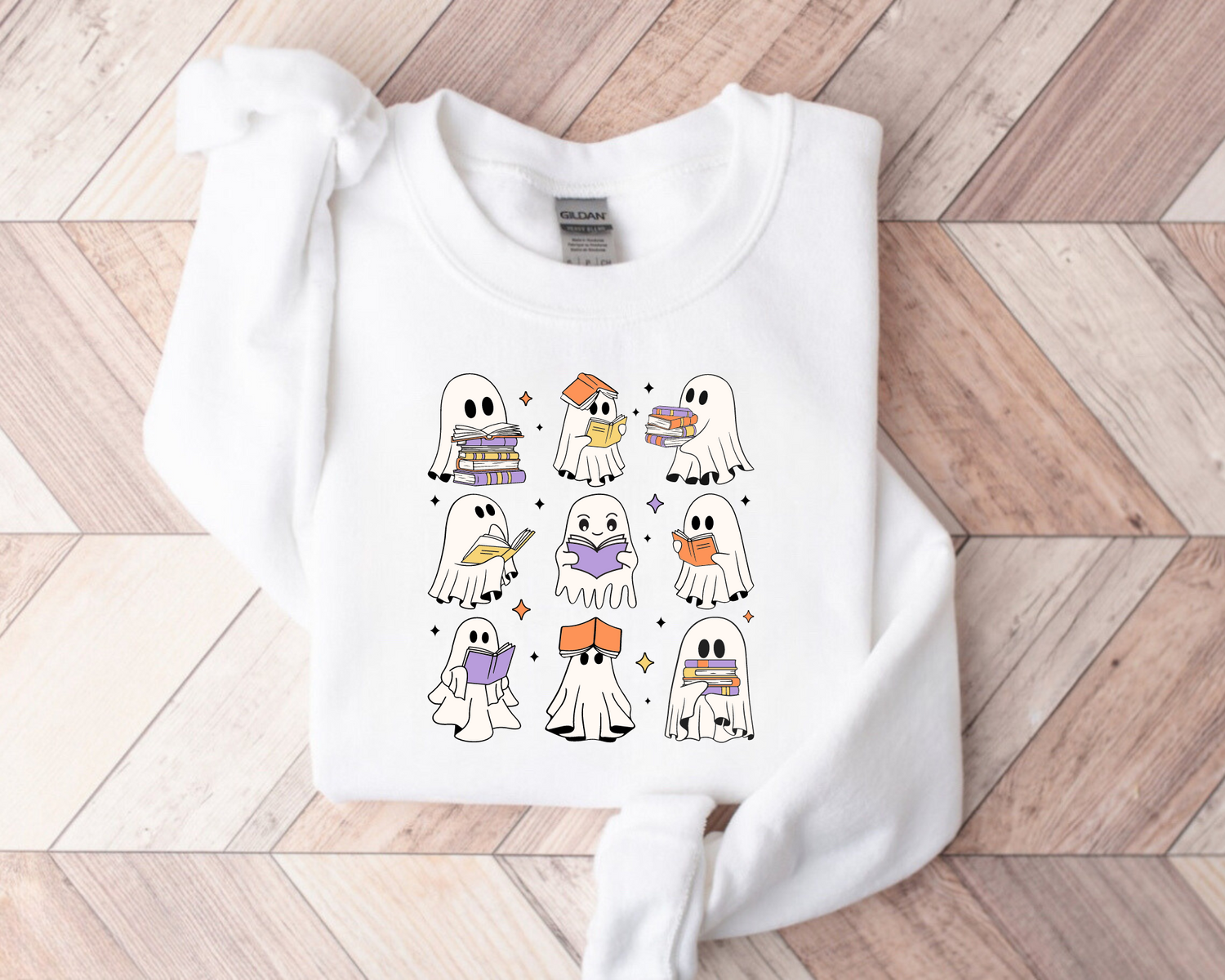 Read More Books Ghosts Reading Sweatshirts Hippo Boutique