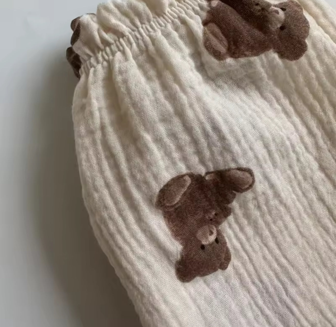 Organic Cotton Baby & Toddler Pants – Neutral Loose Fit Hippo Boutique