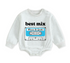 Soft warm fleece oversized Romper - Best Mix Tape Hippo Boutique