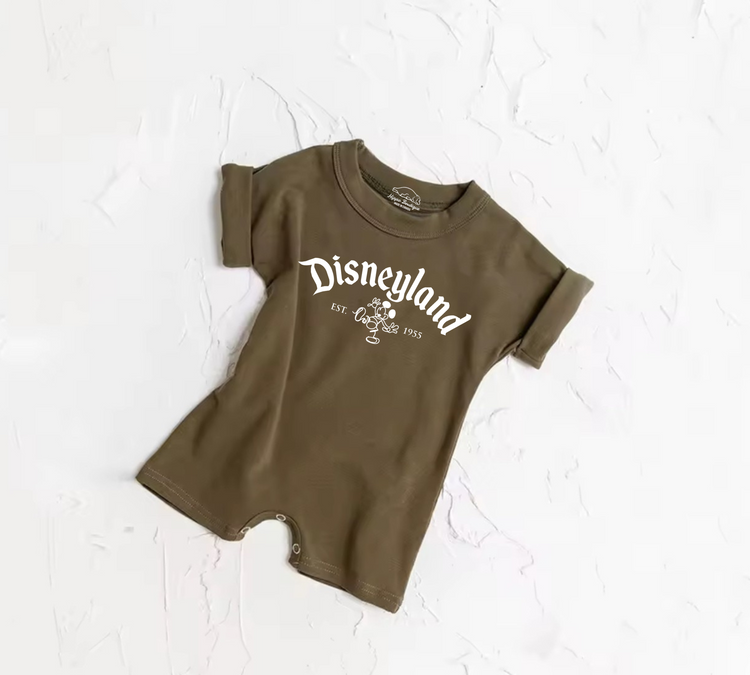 Mouse baby romper bodysuit Hippo Boutique