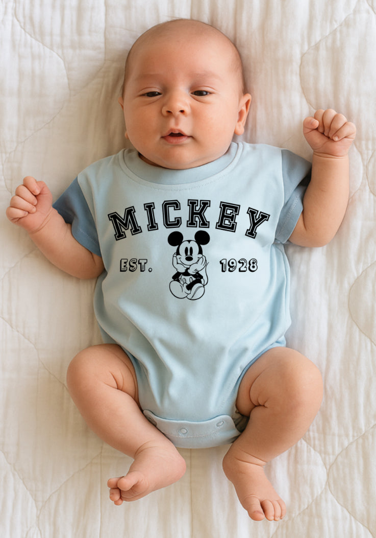 Goose baby Color Block T-Shirt Bubble Romper Hippo Boutique