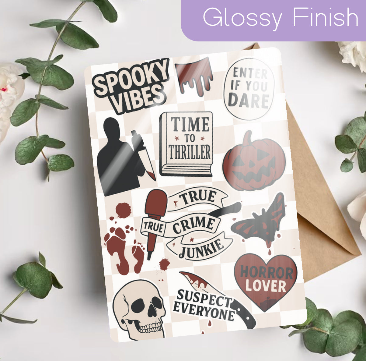 Kindle Insert - True Crime Junkie Hippo Boutique