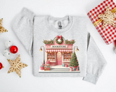 Bookstore christmas Sweatshirts Hippo Boutique