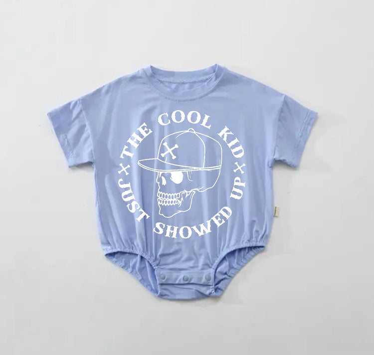 The Cool Kid baby and toddler Bubble Romper Hippo Boutique