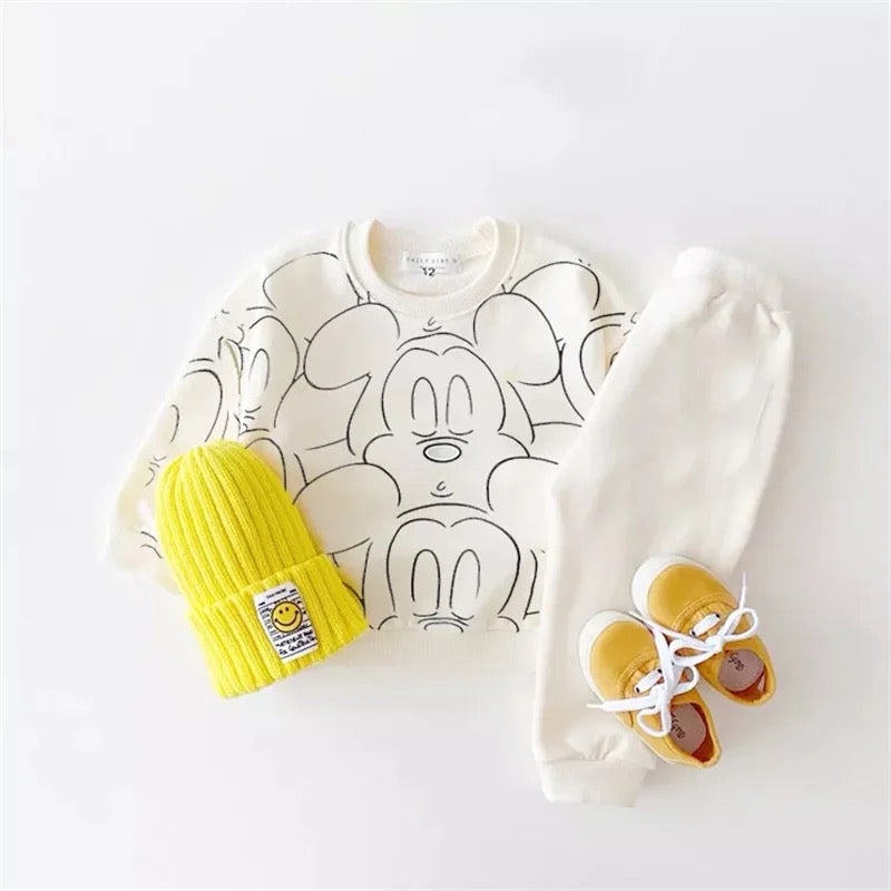 Baby & Toddler Mouse Sweatshirt Outfit Hippo Boutique