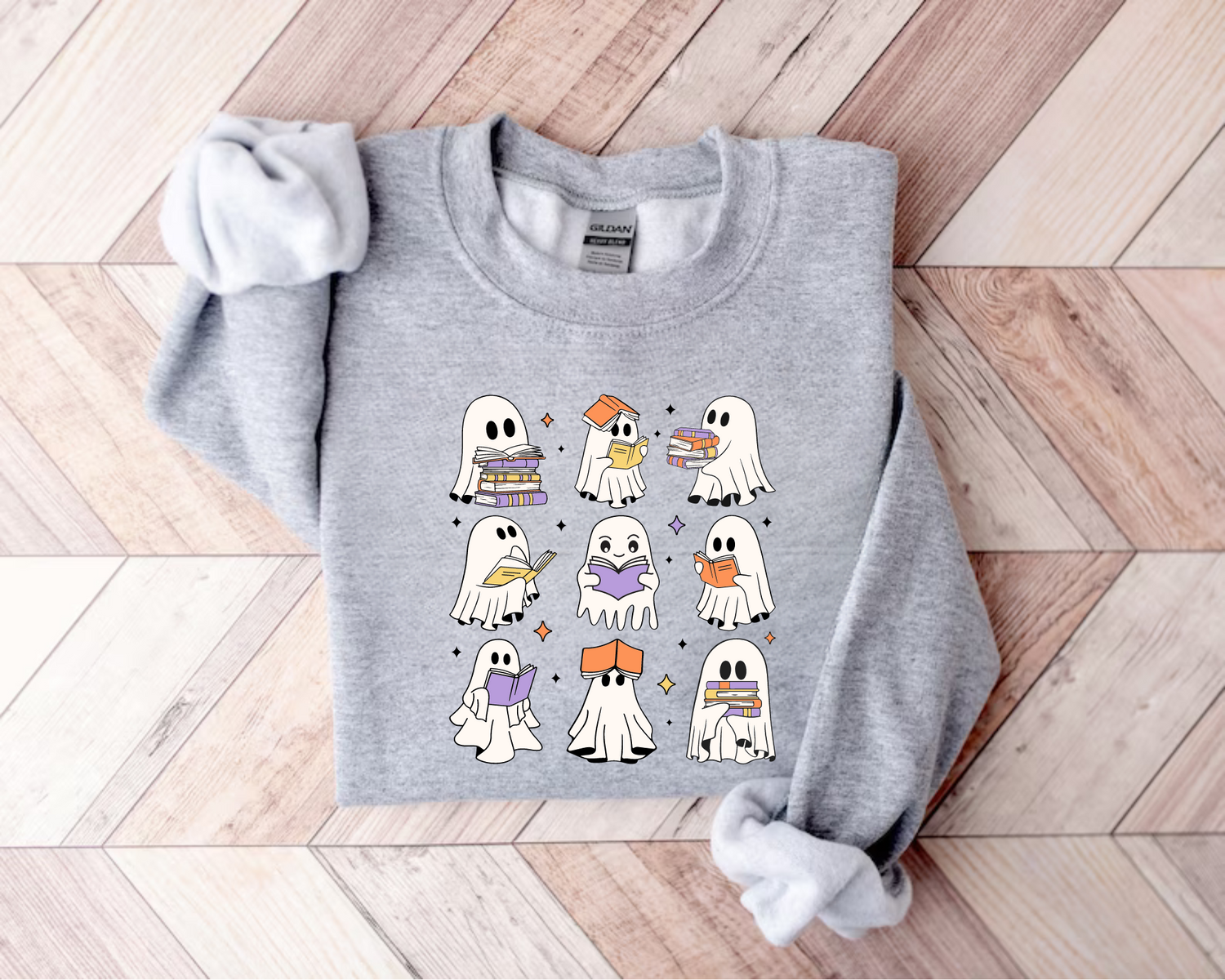 Read More Books Ghosts Reading Sweatshirts Hippo Boutique