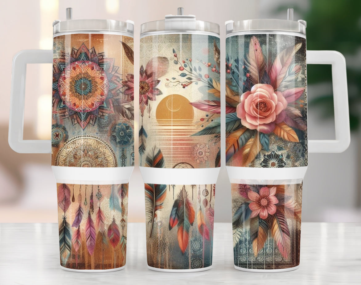 40oz Stanley Tumbler - Boho Hippo Boutique