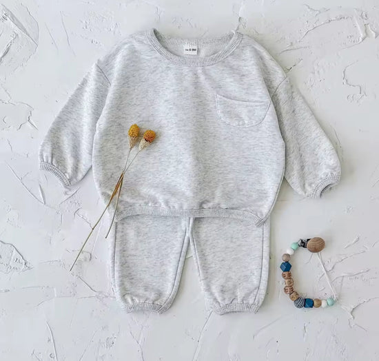 Baby & Toddler Sweatshirt & Joggers Set Hippo Boutique