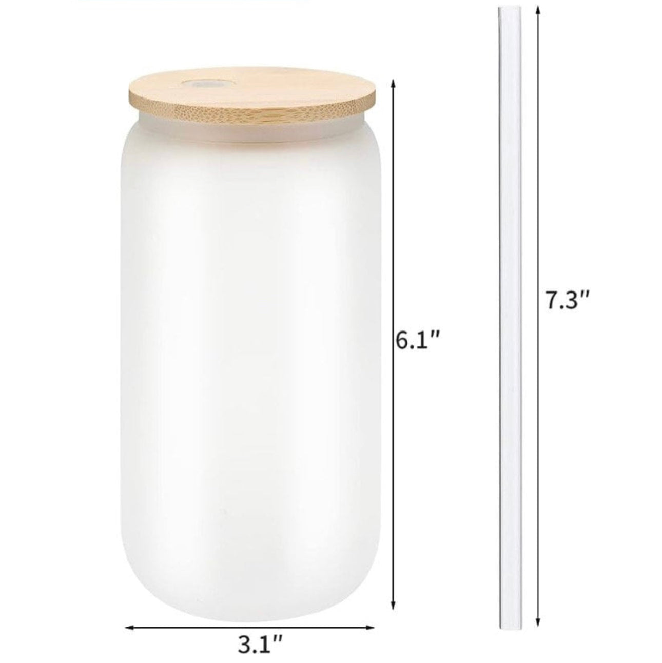 Have the day you deserve Glass Tumbler with Glass straw Hippo Boutique
