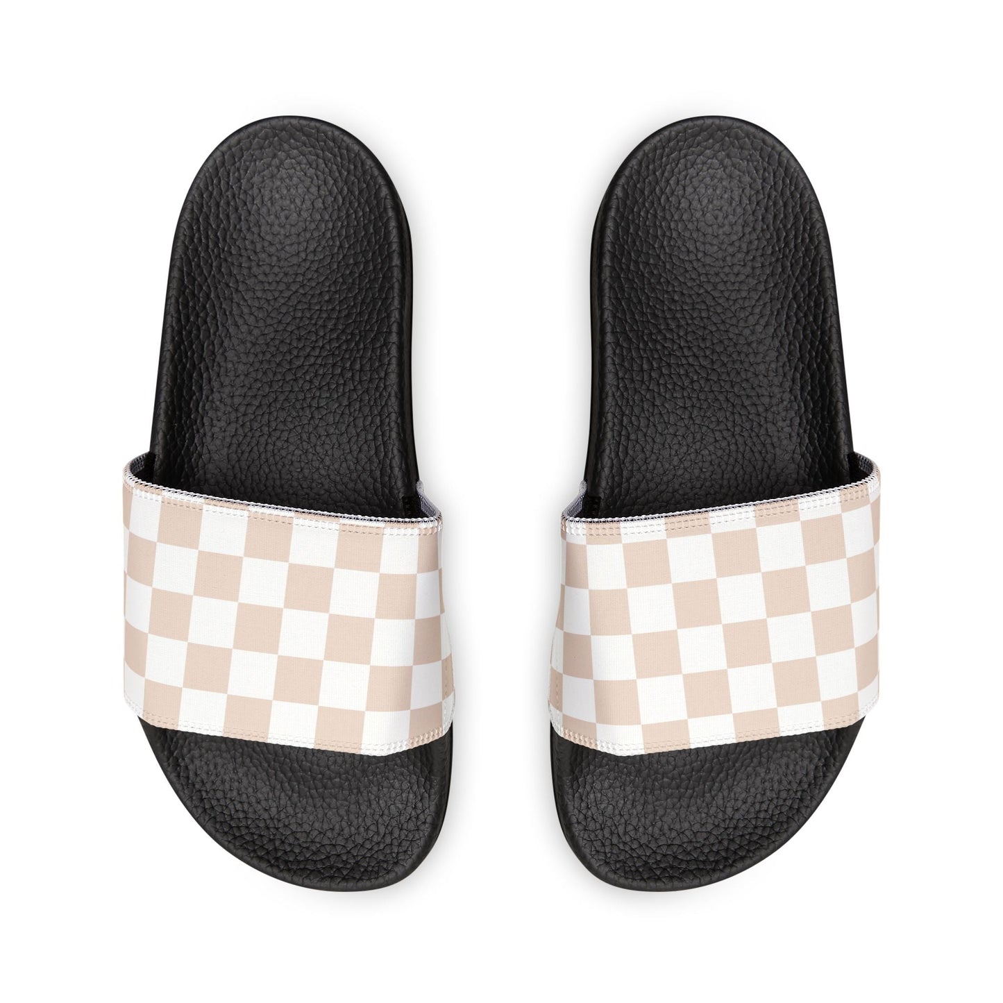 Brown Checkered Sandals Hippo Boutique