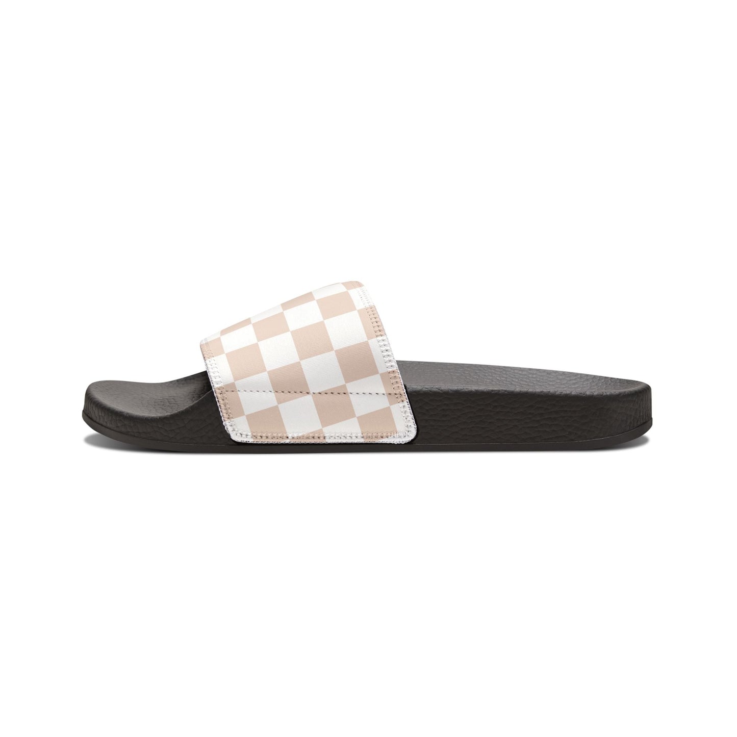 Brown Checkered Sandals Hippo Boutique