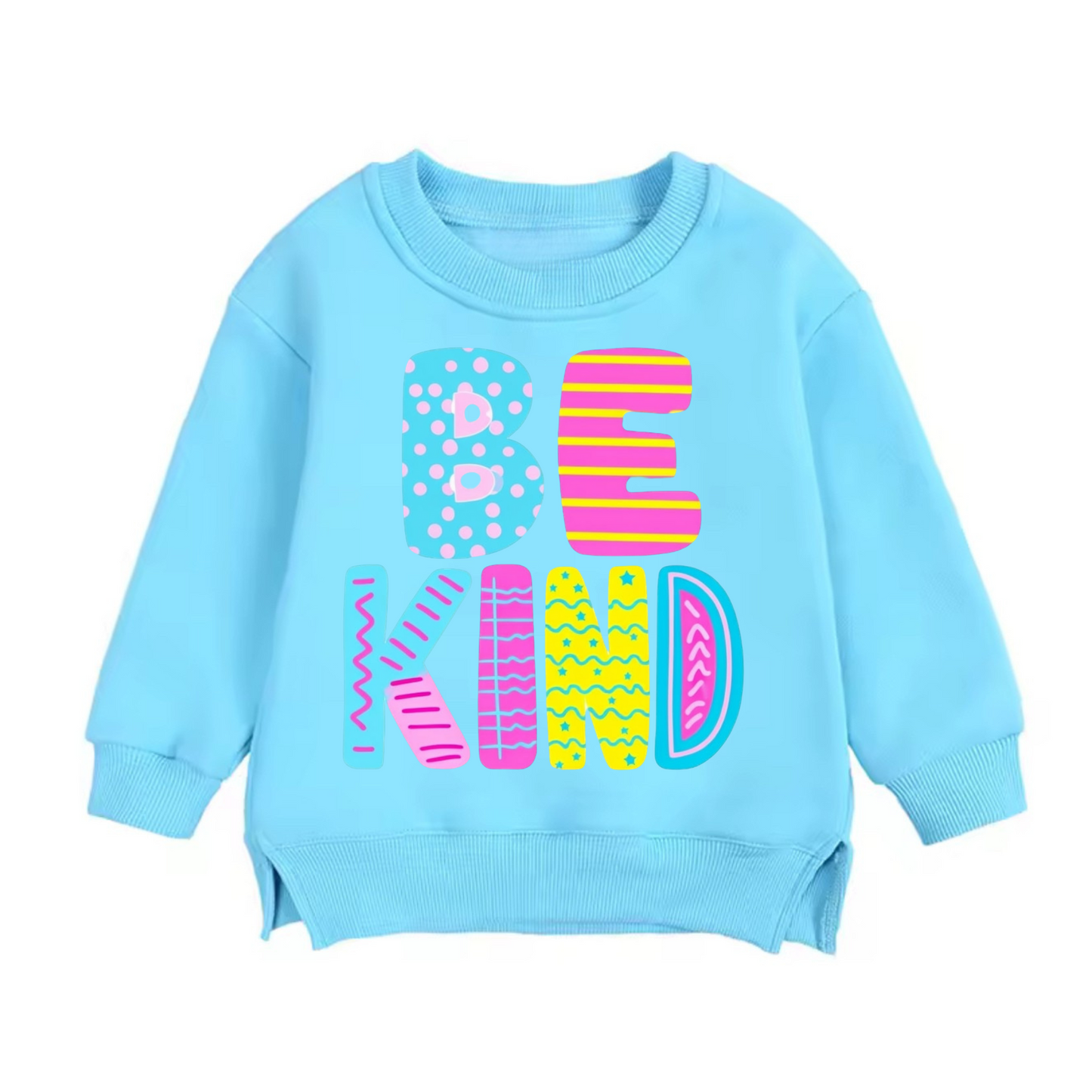 Be Kind Toddler & Baby Sweatshirt Hippo Boutique
