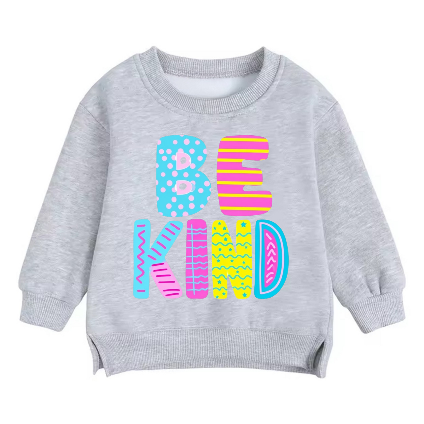 Be Kind Toddler & Baby Sweatshirt Hippo Boutique