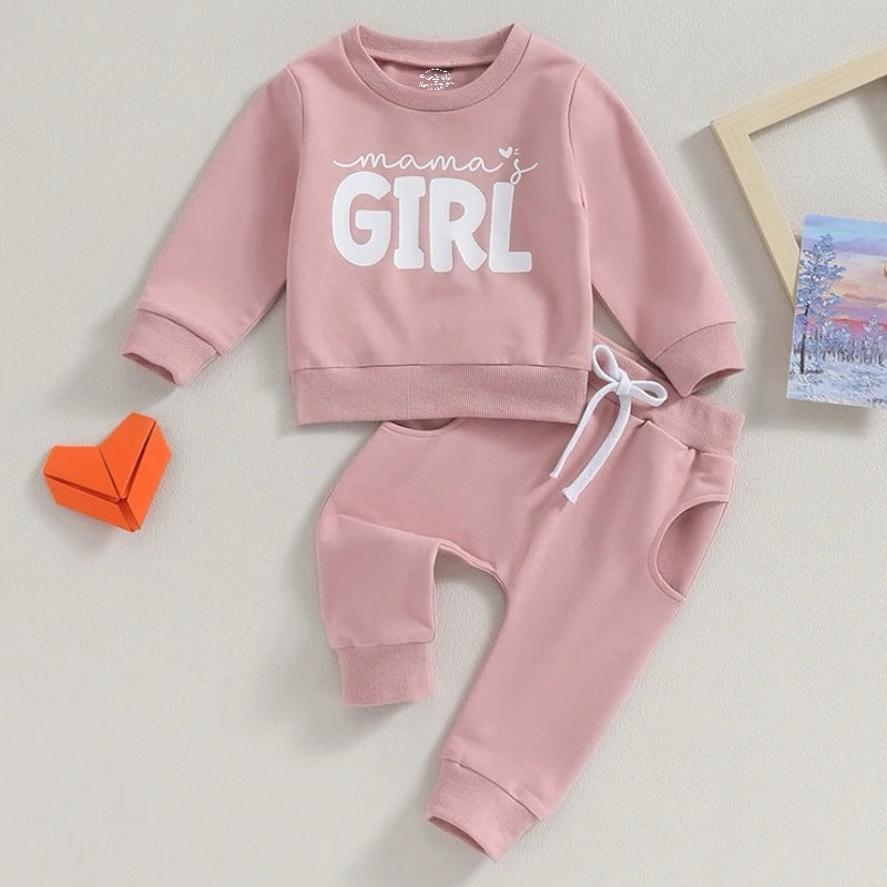 Mama’s Girl Baby & Toddler Outfit Hippo Boutique