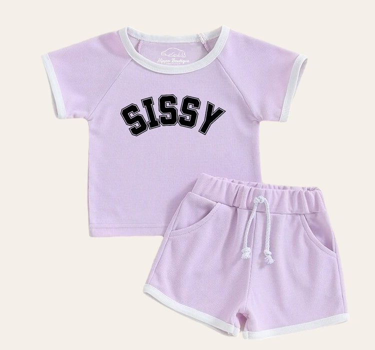 Sissy Baby girl & toddler girl outfit Hippo Boutique