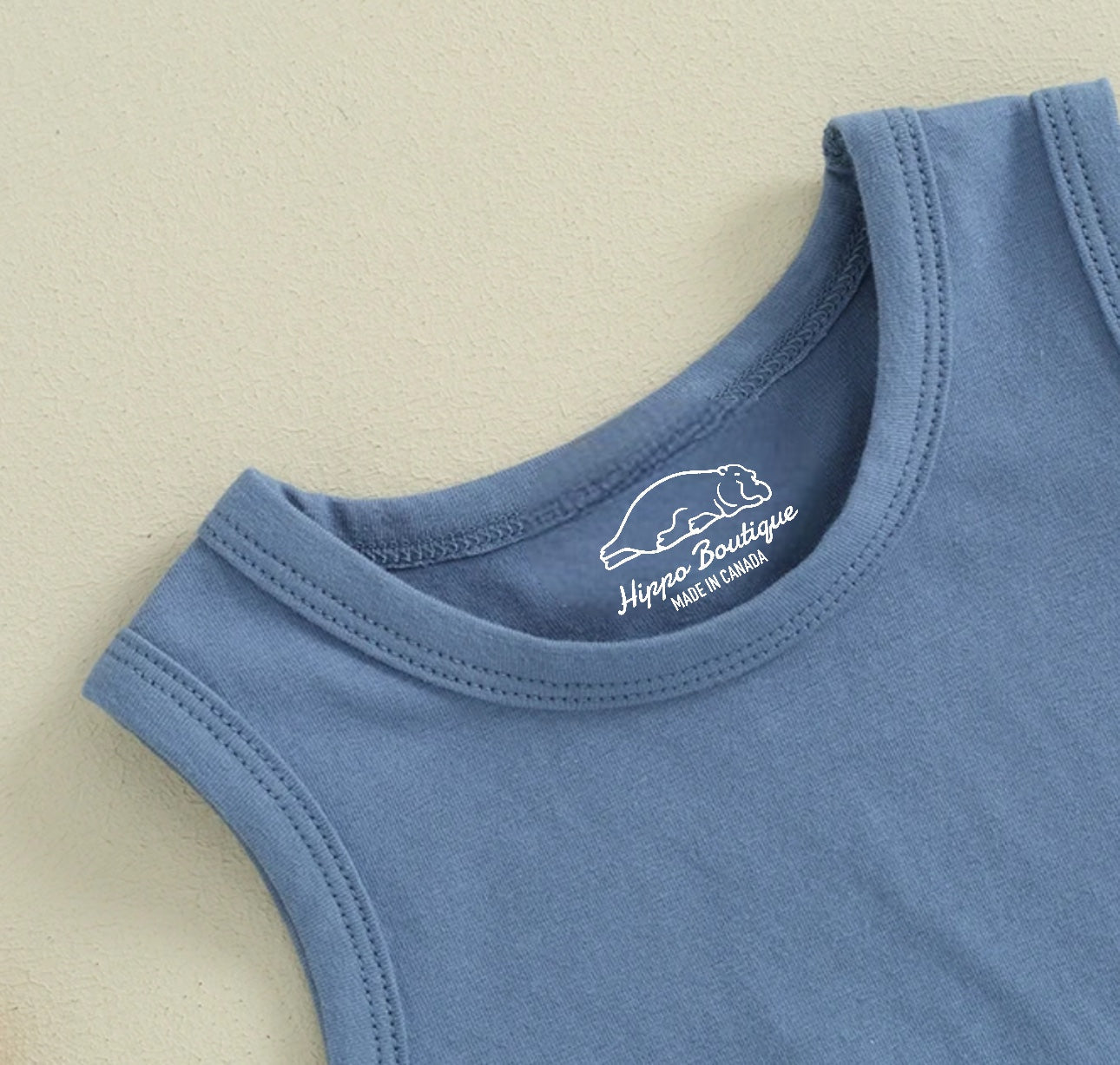 Mama’s Boy Tank & -Checkered Shorts Baby & toddler outfit Hippo Boutique