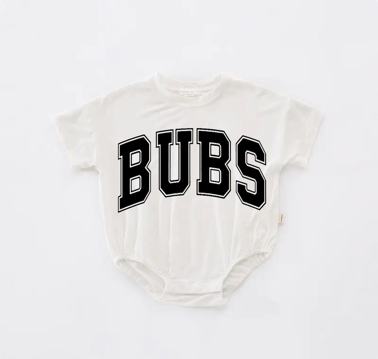 Bubs Baby t-shirt Bubble Romper Hippo Boutique