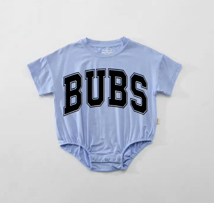 Bubs Baby t-shirt Bubble Romper Hippo Boutique