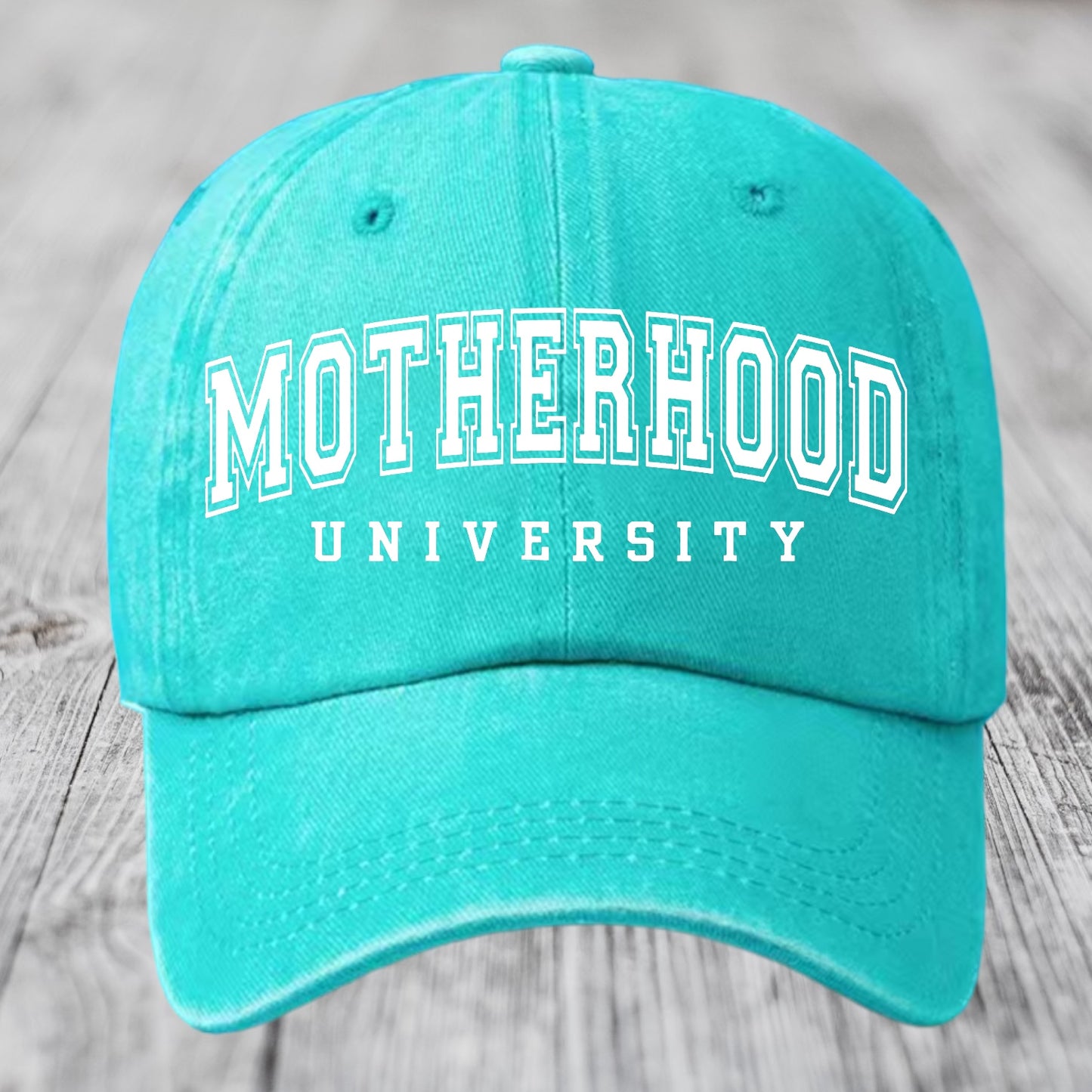 Motherhood University Vintage Baseball Cap Hippo Boutique