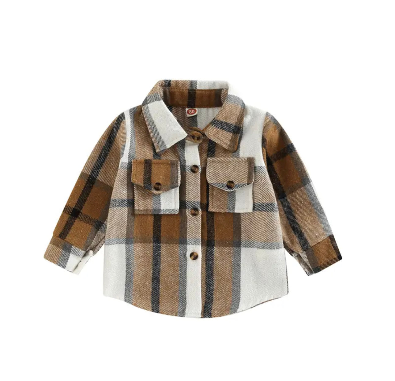 Button Up Plaid Jacket Hippo Boutique