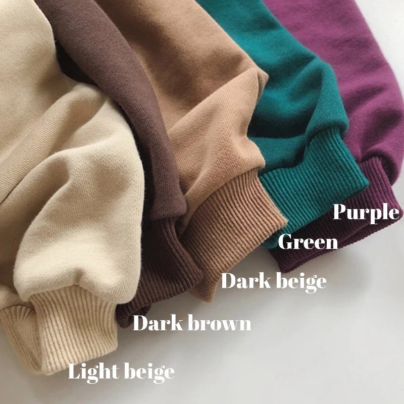 Retro smile Baby & Toddler Oversized Cotton Sweatshirts, kids clothes, crewneck sweatshirt, toddler clothes, baby gift, baby boy, baby girl