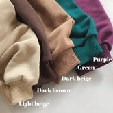 Retro smile Baby & Toddler Oversized Cotton Sweatshirts, kids clothes, crewneck sweatshirt, toddler clothes, baby gift, baby boy, baby girl