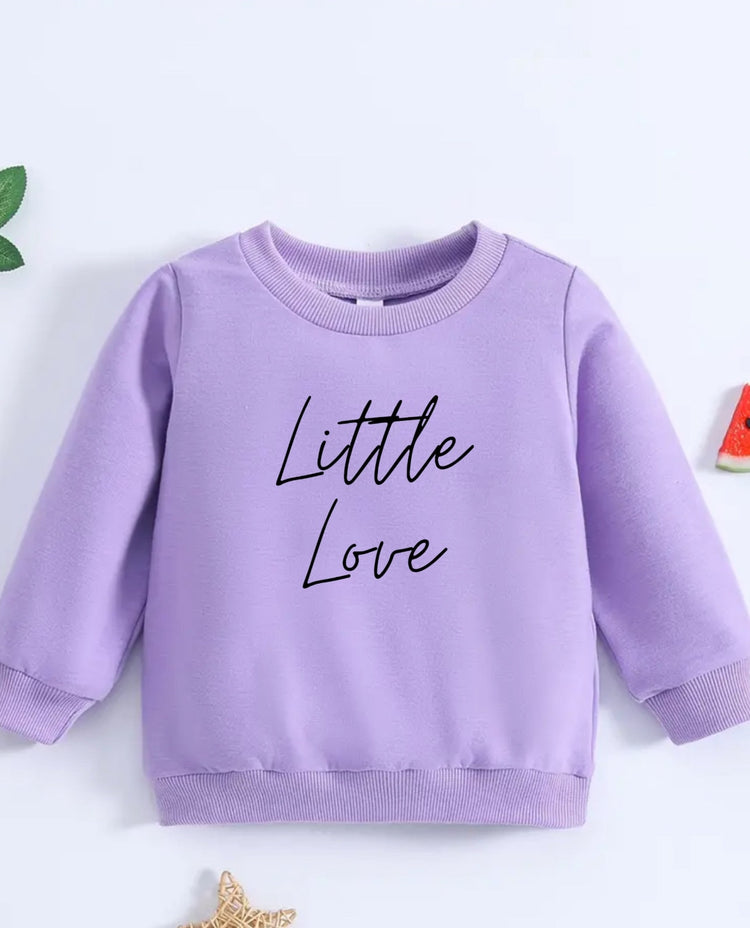 Little love toddler & Baby sweatshirt / baby clothes / baby sweater / newborn / baby girl / baby boy / baby shower / baby gift \ cotton