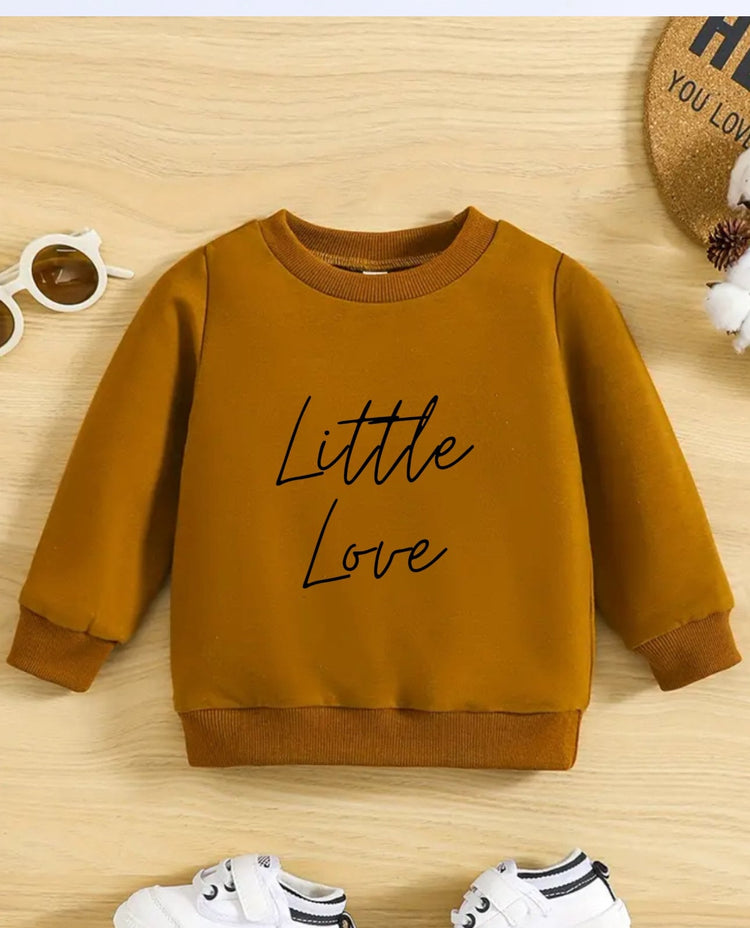 Little love toddler & Baby sweatshirt / baby clothes / baby sweater / newborn / baby girl / baby boy / baby shower / baby gift \ cotton