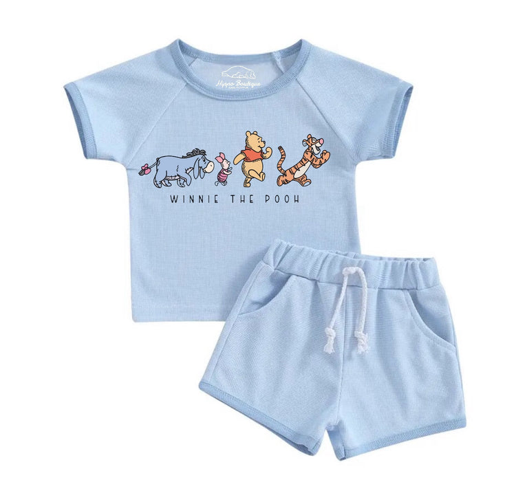 Baby & toddler Pooh Clothing set, outfit, shirt, shorts, baby girl , baby clothes, baby shower, gift, baby boy