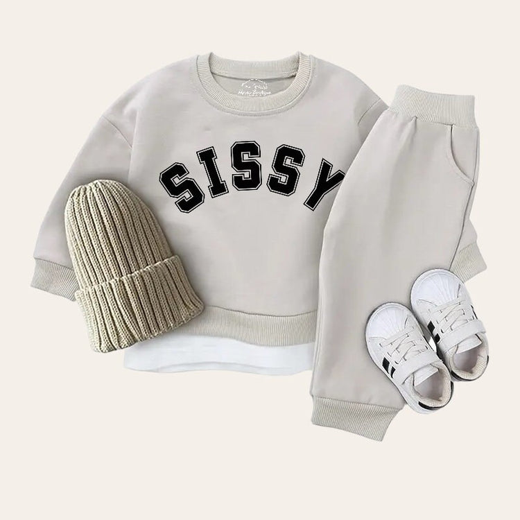 toddler Baby sis Outfit set sweatshirt and pants / baby clothes / sister shirt / baby girl gift / baby shower / baby gift \ little sis /