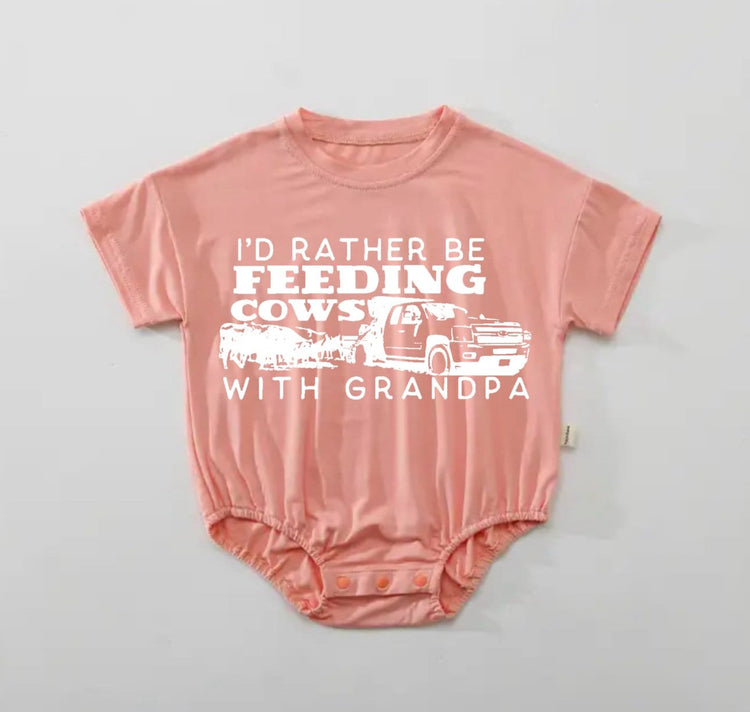 Western Newborn baby and toddler ROMPER bodysuit, Crewneck, summer wear, cotton clothes, infant, baby girl gift / baby boy gift / cow romper