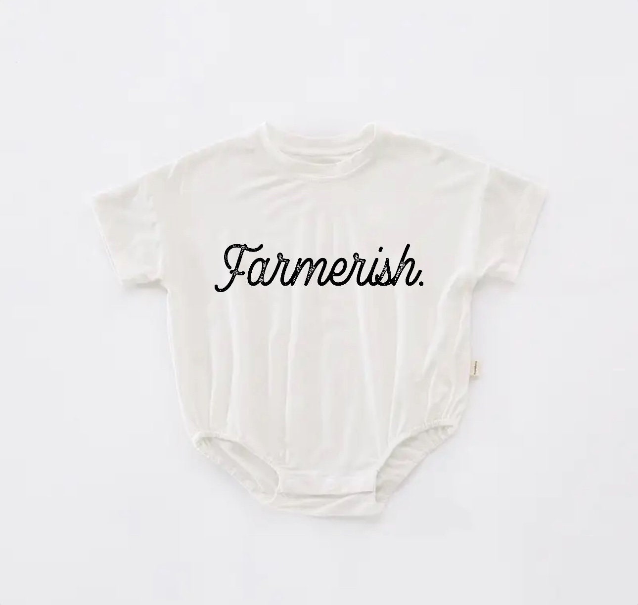 Farmer Baby western t-shirt bubble ROMPER jumpsuit, infant clothes, baby western shirt, baby boy girl, baby shower gift, toddler