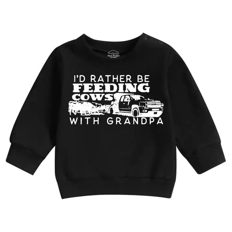 Baby & toddler farm sweatshirt / baby clothes / toddler shirt / baby girl / baby boy / baby shower / baby gift / baby western / baby cow