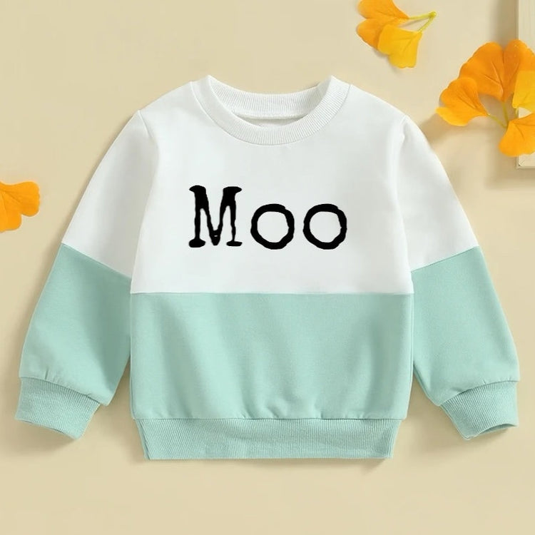 toddler and Baby cow farm sweatshirt | baby western | baby sweatshirt | newborn | Baby Gift | Baby Boy gift, baby girl gift, toddler western