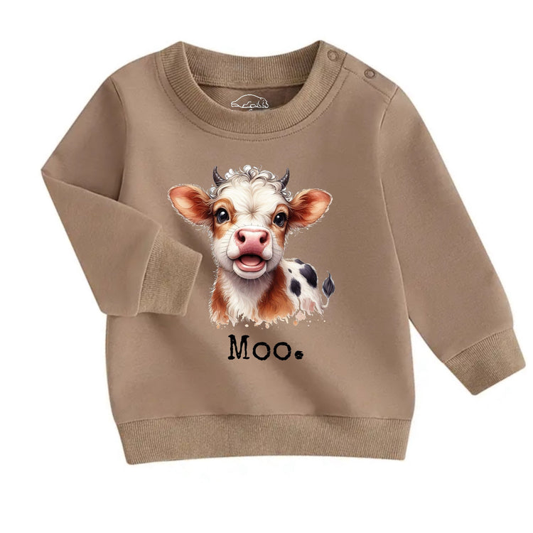 Western Baby & toddler cow sweatshirt / baby clothes / baby girl / baby boy / baby shower / baby gift / baby western / baby cow