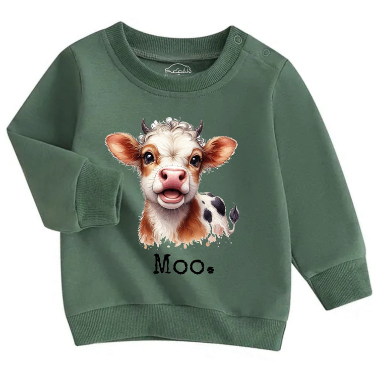 Western Baby & toddler cow sweatshirt / baby clothes / baby girl / baby boy / baby shower / baby gift / baby western / baby cow