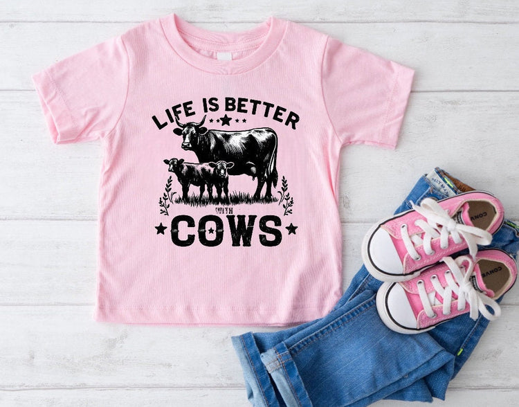 Baby toddler cows tshirt / baby clothes / toddler shirt / baby girl / baby boy / baby shower / baby gift / baby western shirt / farm shirt