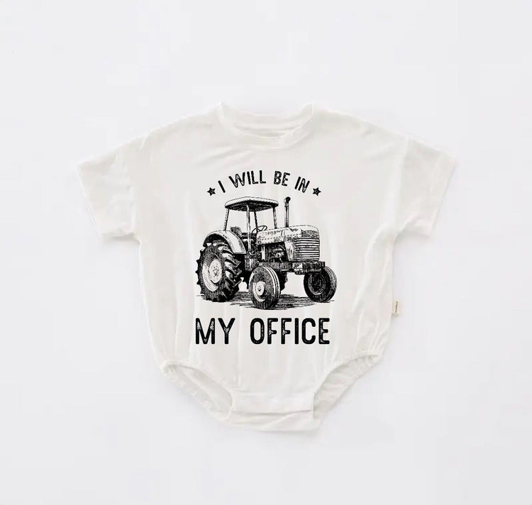 tractor Baby western t-shirt bubble ROMPER jumpsuit, infant clothes, baby western shirt, baby boy girl, baby shower gift, toddler