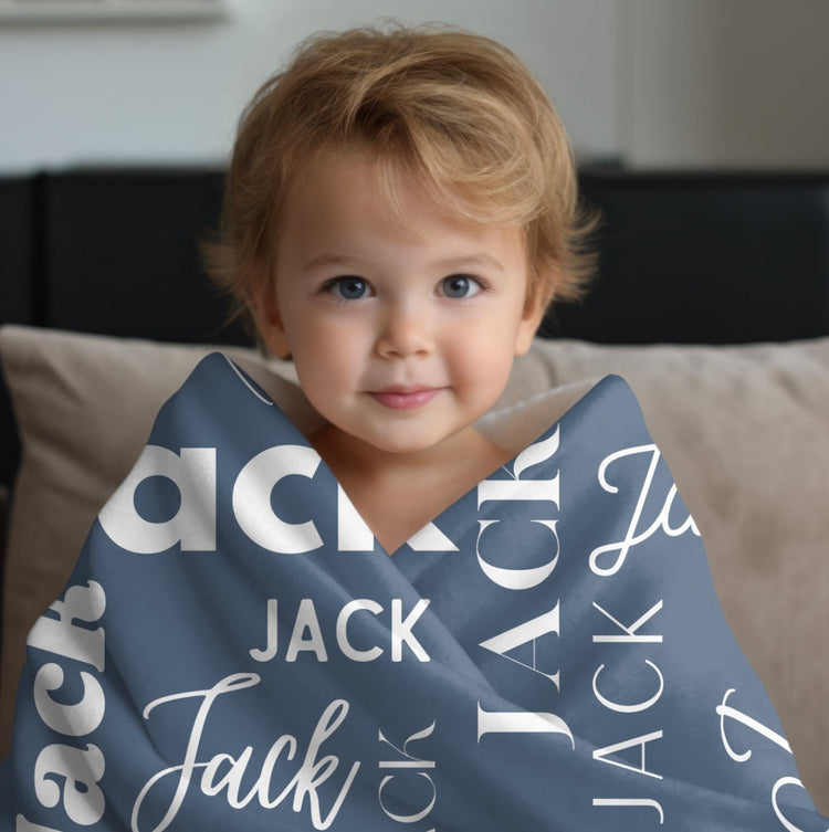 Baby blanket, baby gift, newborn gift, personalized name, stroller blanket, baby shower gift, baby girl gift, baby boy blanket