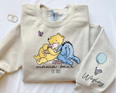 Custom Mama Bear Sweatshirt with children’s name on sleeve Hippo Boutique