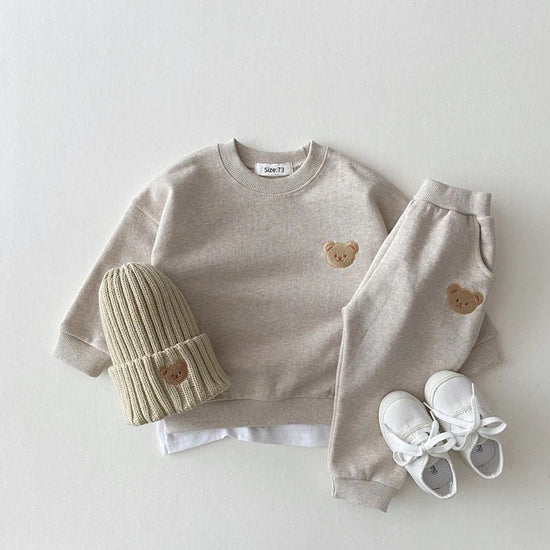 Teddy Bear Baby & Toddler Outfit Hippo Boutique