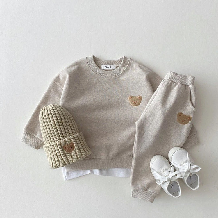 Teddy Bear Baby & Toddler Outfit Hippo Boutique