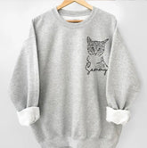 Dog Portrait Sweatshirt Hippo Boutique