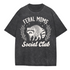 Oversized Acid Washed Raccoon T-Shirt - Feral Mom’s Social Club Hippo Boutique