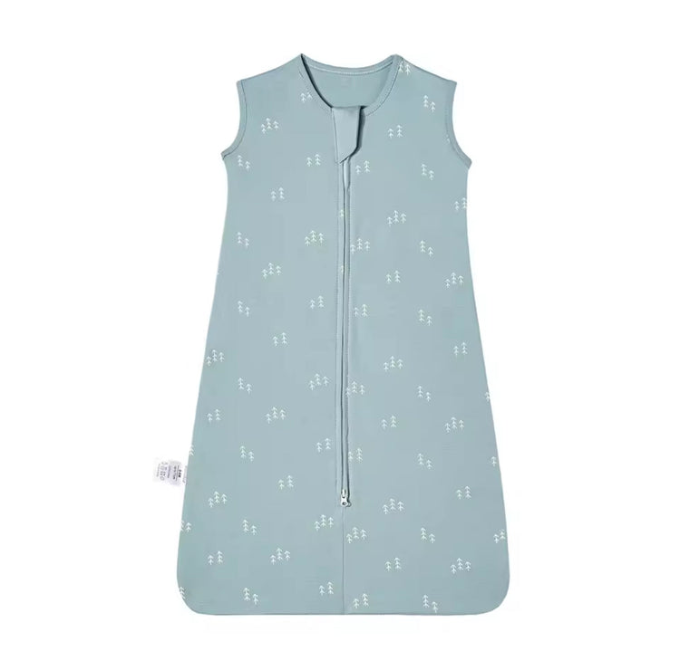 Newborn Baby 100% Organic Cotton Sleep sack - 1 Tog Hippo Boutique