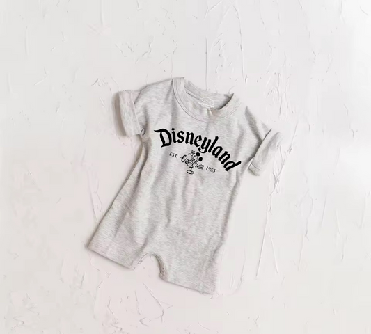 Mouse baby romper bodysuit Hippo Boutique