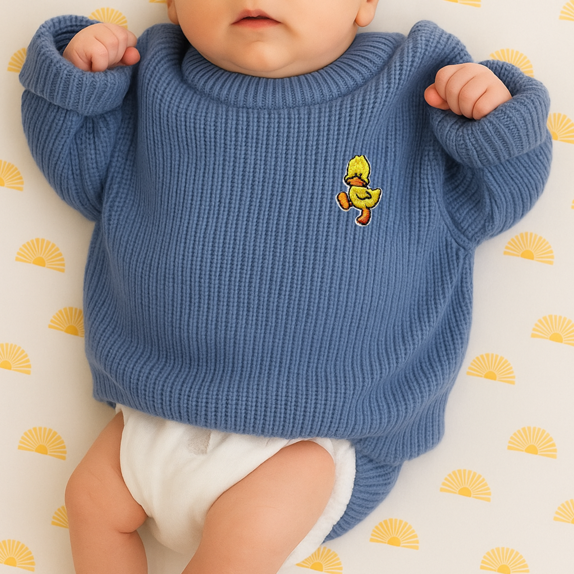 Duck Baby & Toddler knit Sweaters Hippo Boutique